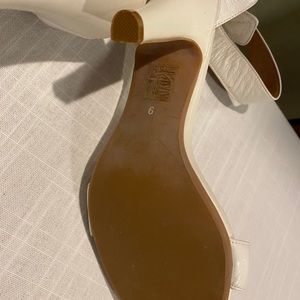 Free people Jeffrey Campbell white sandals